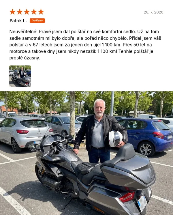 Ověřená recenze zákazníka