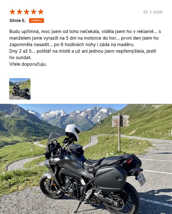 Ověřená recenze zákazníka